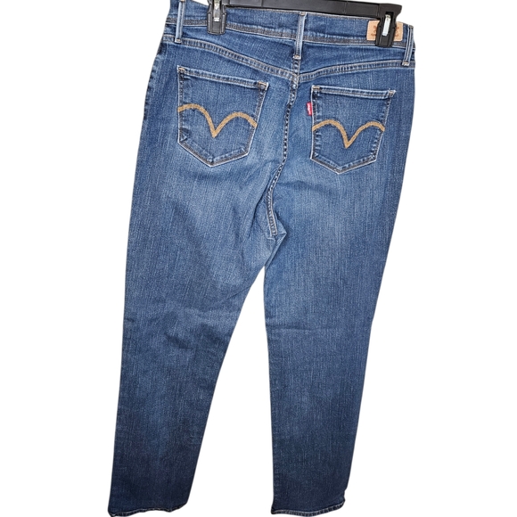 Levis Women's Blue Jeans - 12 - Picture 2 of 4